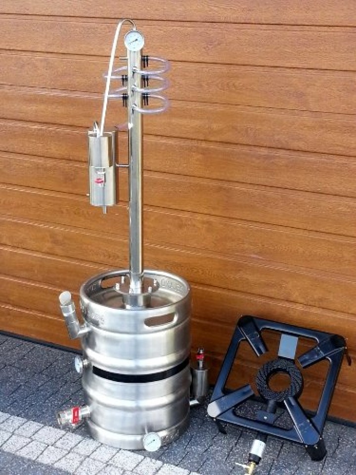 destylator z płaszczem olejowym destylatory 