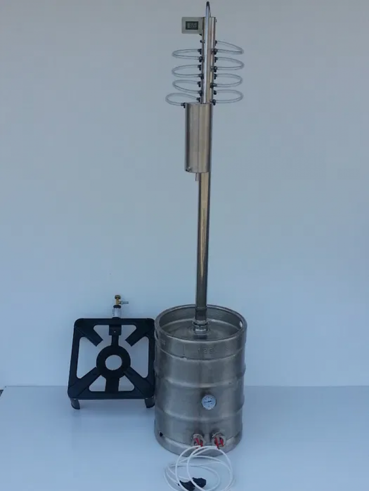 destylator elektryczny - gazowydestylatory kolumna 8 palcy